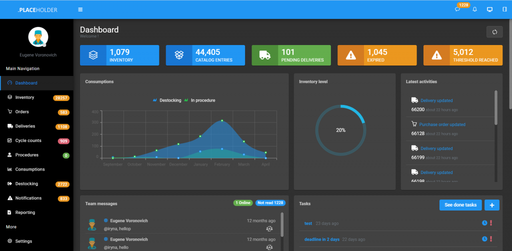 tracer_dashboard