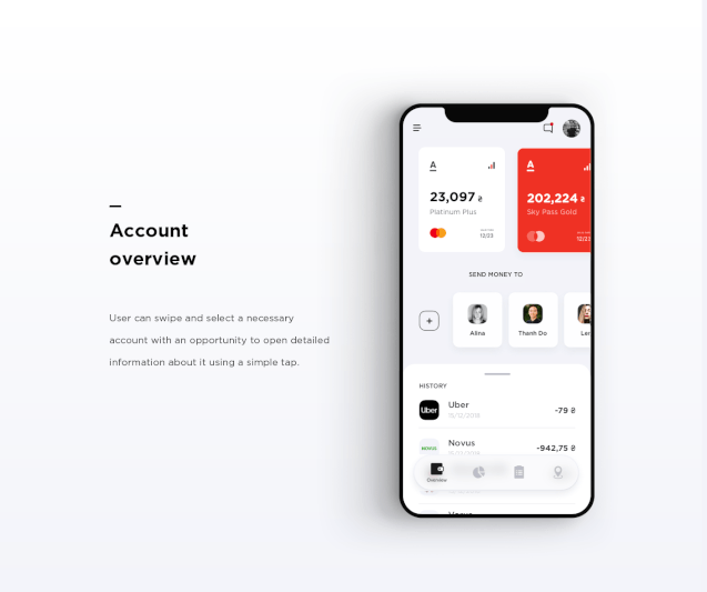 UI UX Design Banking