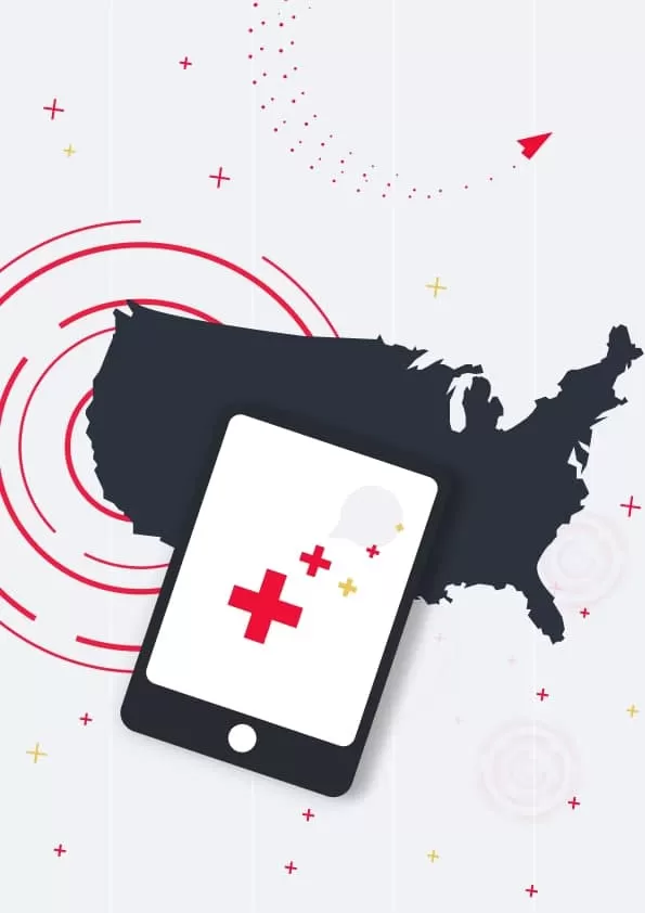 Virtuelle Kliniken in den USA Forschung