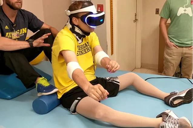 VR Therapie bei Sportverletzungen
