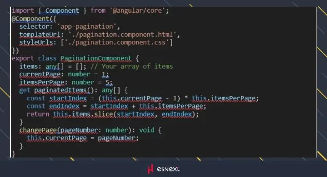 die Datei pagination.component.ts
