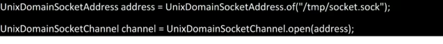 Unix-Domain Socket Channel in JDK 21