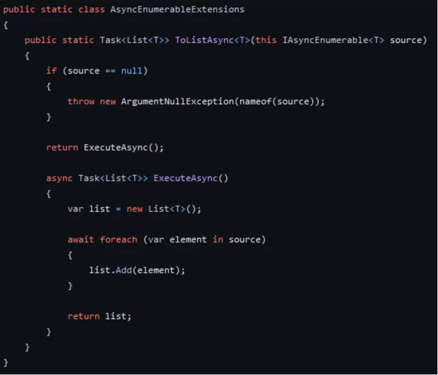 AsyncEnumerableExtensions