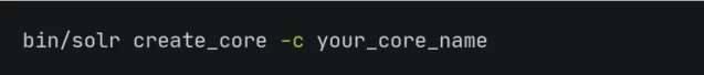 Erstellung eines Solr-Core für Ihre Anwendung