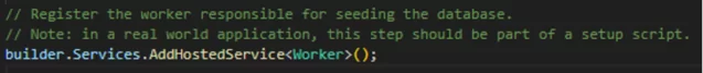 Hinzufügen einer Zeile zur Datei Program.cs