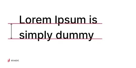 Zeilenhöhe in der Typografie im UX/UI Design
