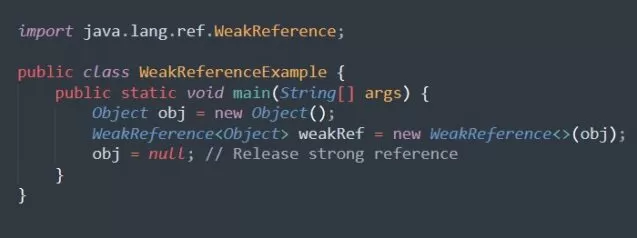 Weak Reference