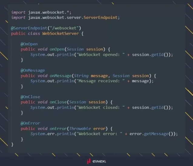 Einrichten eines WebSocket-Servers