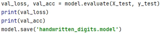 Testdatensatz mit Keras