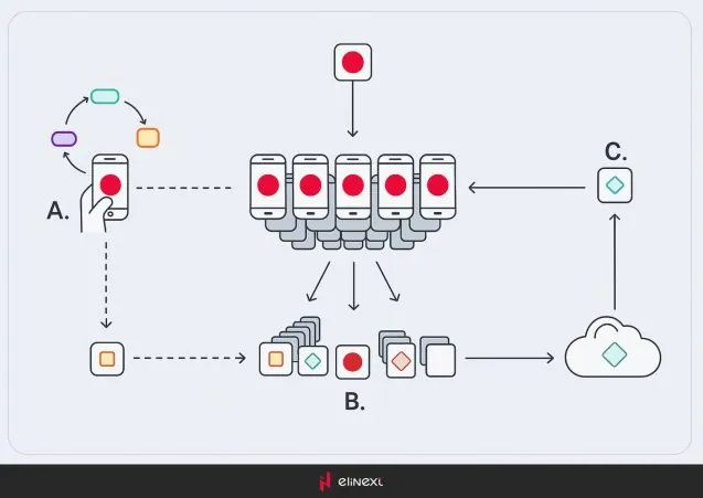 Zentralisiertes föderiertes Lernen