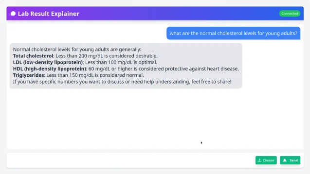 medizinischer Chatbot-Assistent