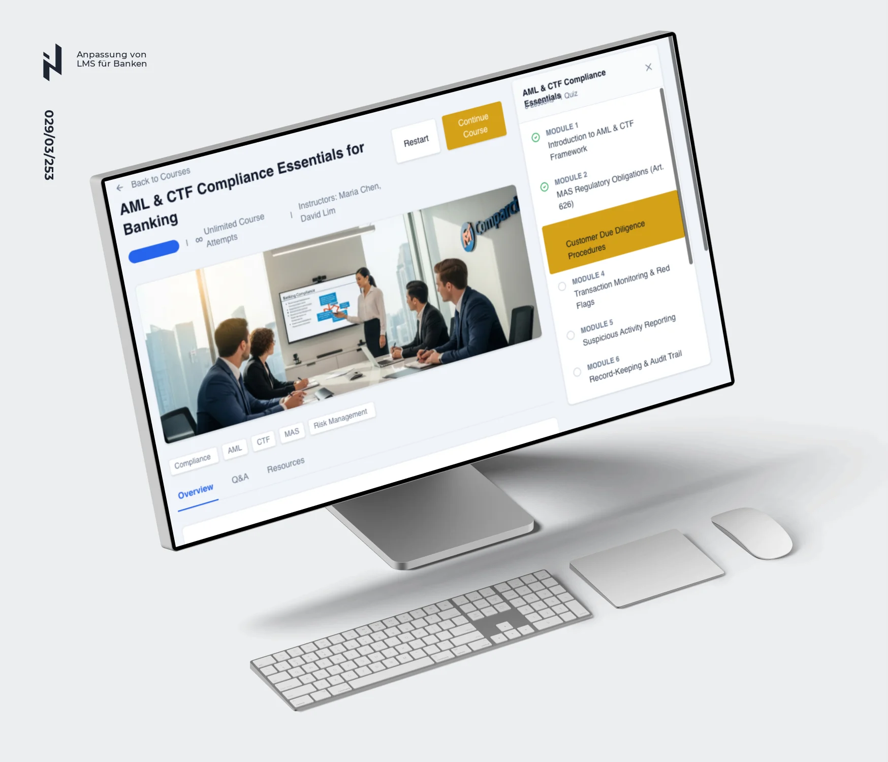 Anpassung von LMS für Banken: Wie ein Finanzinstitut Compliance-Schulungen optimierte und Betriebskosten senkte